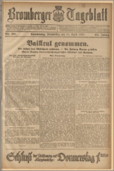 Bromberger Tageblatt. J. 42, 1918, nr 90