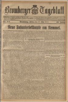 Bromberger Tageblatt. J. 42, 1918, nr 114