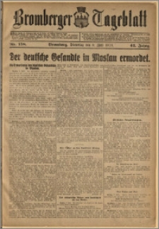 Bromberger Tageblatt. J. 42, 1918, nr 158