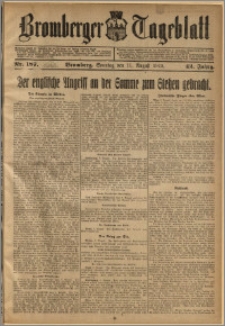 Bromberger Tageblatt. J. 42, 1918, nr 187