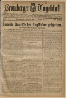 Bromberger Tageblatt. J. 42, 1918, nr 213