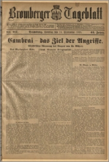 Bromberger Tageblatt. J. 42, 1918, nr 217