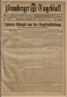 Bromberger Tageblatt. J. 42, 1918, nr 222