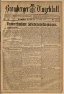 Bromberger Tageblatt. J. 43, 1919, nr 90