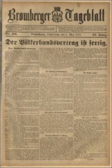 Bromberger Tageblatt. J. 43, 1919, nr 101