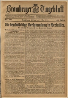 Bromberger Tageblatt. J. 43, 1919, nr 107