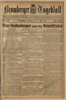 Bromberger Tageblatt. J. 43, 1919, nr 116