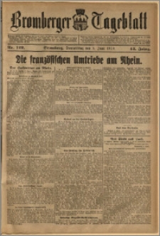 Bromberger Tageblatt. J. 43, 1919, nr 129