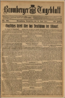 Bromberger Tageblatt. J. 43, 1919, nr 134