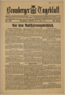 Bromberger Tageblatt. J. 43, 1919, nr 157