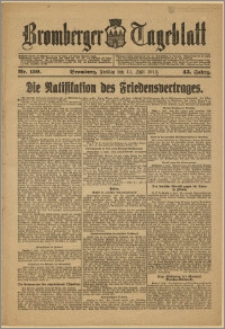 Bromberger Tageblatt. J. 43, 1919, nr 159