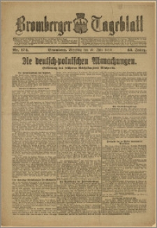 Bromberger Tageblatt. J. 43, 1919, nr 174