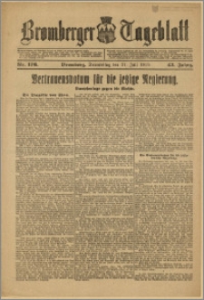 Bromberger Tageblatt. J. 43, 1919, nr 176