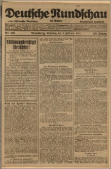 Deutsche Rundschau in Polen. J. 45, 1921, nr 30