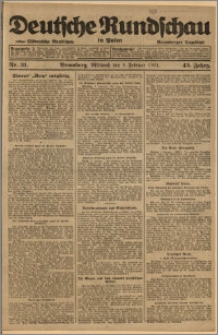 Deutsche Rundschau in Polen. J. 45, 1921, nr 31