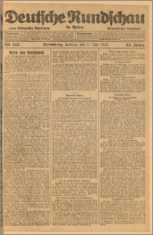 Deutsche Rundschau in Polen. J. 45, 1921, nr 157