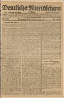 Deutsche Rundschau in Polen. J. 45, 1921, nr 158