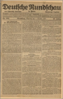 Deutsche Rundschau in Polen. J. 45, 1921, nr 223