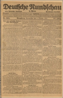 Deutsche Rundschau in Polen. J. 45, 1921, nr 225