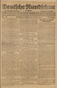 Deutsche Rundschau in Polen. J. 46, 1922, nr 58