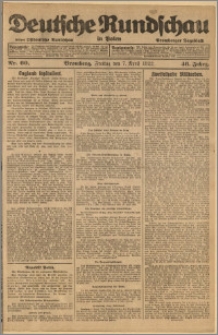 Deutsche Rundschau in Polen. J. 46, 1922, nr 60