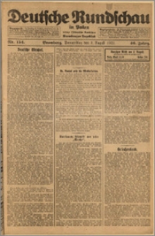 Deutsche Rundschau in Polen. J. 46, 1922, nr 154