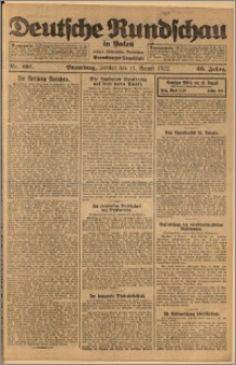 Deutsche Rundschau in Polen. J. 46, 1922, nr 161