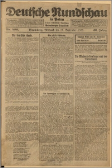 Deutsche Rundschau in Polen. J. 46, 1922, nr 200
