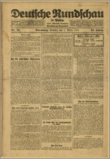 Deutsche Rundschau in Polen. J. 47, 1923, nr 51