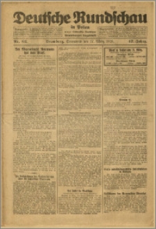 Deutsche Rundschau in Polen. J. 47, 1923, nr 62