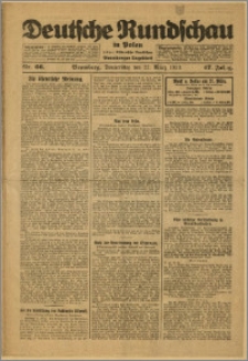 Deutsche Rundschau in Polen. J. 47, 1923, nr 66