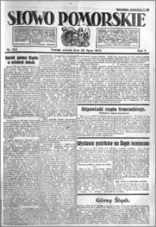Słowo Pomorskie 1921.07.23 R.1 nr 165