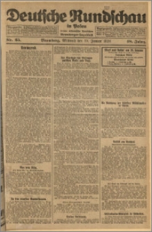 Deutsche Rundschau in Polen. J. 48, 1924, nr 25