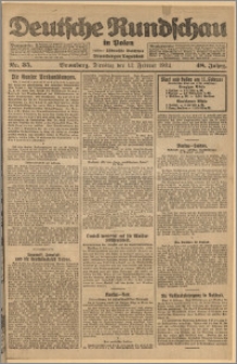 Deutsche Rundschau in Polen. J. 48, 1924, nr 35