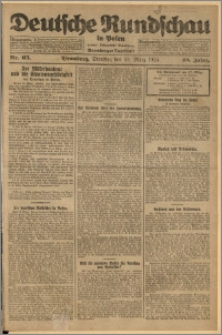 Deutsche Rundschau in Polen. J. 48, 1924, nr 65