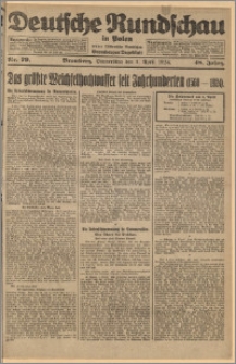Deutsche Rundschau in Polen. J. 48, 1924, nr 79