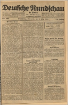 Deutsche Rundschau in Polen. J. 48, 1924, nr 106