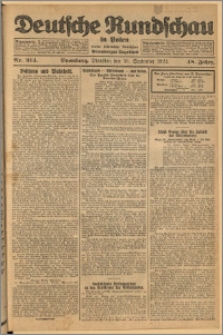 Deutsche Rundschau in Polen. J. 48, 1924, nr 214