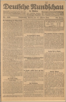 Deutsche Rundschau in Polen. J. 48, 1924, nr 243