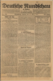 Deutsche Rundschau in Polen. J. 49, 1925, nr 74