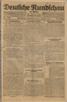 Deutsche Rundschau in Polen. J. 49, 1925, nr 238