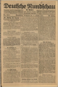 Deutsche Rundschau in Polen. J. 49, 1925, nr 240