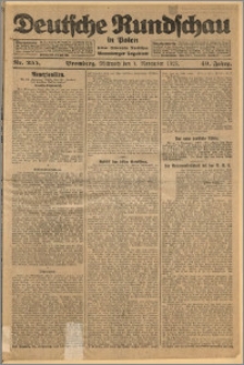 Deutsche Rundschau in Polen. J. 49, 1925, nr 255