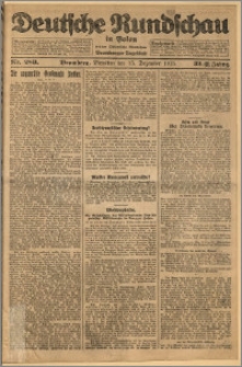 Deutsche Rundschau in Polen. J. 32 (49), 1925, nr 289