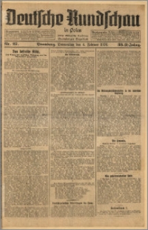 Deutsche Rundschau in Polen. J. 33 (50), 1926, nr 27