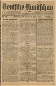 Deutsche Rundschau in Polen. J. 33 (50), 1926, nr 41