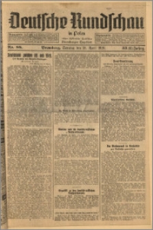 Deutsche Rundschau in Polen. J. 33 (50), 1926, nr 88