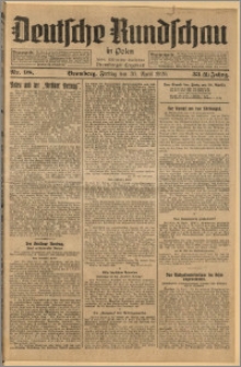 Deutsche Rundschau in Polen. J. 33 (50), 1926, nr 98