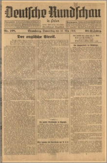 Deutsche Rundschau in Polen. J. 33 (50), 1926, nr 108