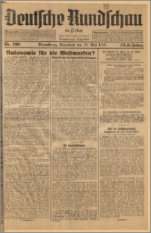 Deutsche Rundschau in Polen. J. 33 (50), 1926, nr 120